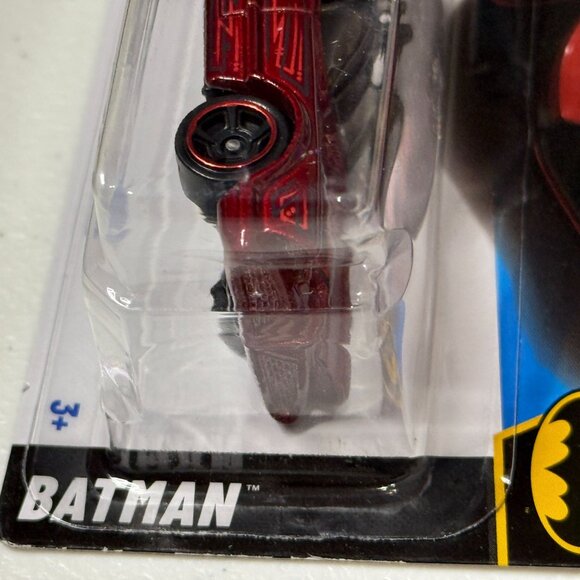Hot Wheels TV Series Batmobile Red Metallic | Batman | Diecast Car - Picture 3 of 6